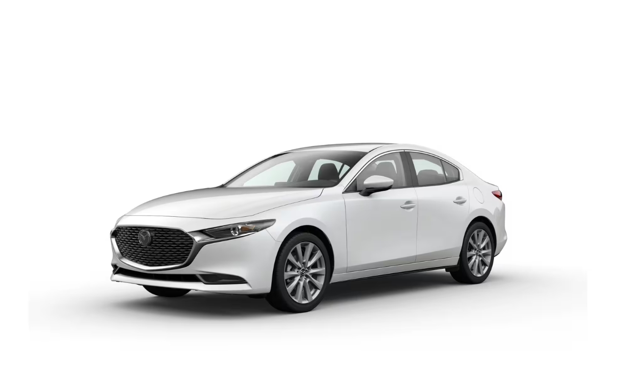 Mazda 3 Sedan 2025 màu trắng, sedan cao cấp, giá từ 599 - 719 triệu