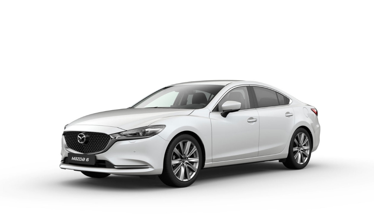 Mazda 6 2025 màu bạc, sedan cao cấp, công nghệ an toàn, giá từ 769 - 809 triệu