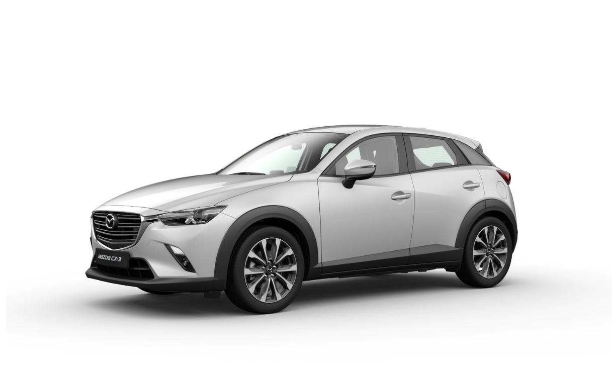 Mazda CX-3 2025 màu trắng, SUV nhỏ gọn, phong cách, giá chỉ 589 triệu